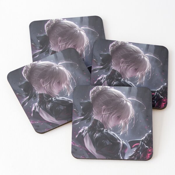 Item preview, Saber– Neon Blade Warrior Girl Cyberpunk Gothic Art designed and sold by Dyan4.