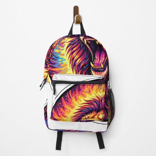 Item preview, Colorful Neon Lion Sticker designed and sold by MiteiArt.