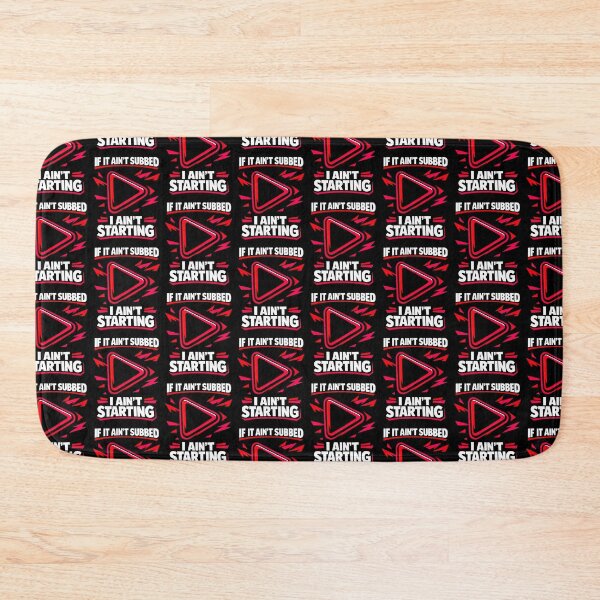 Item preview, If It Aint Subbed I Aint Starting Anime Fan Design designed and sold by TeeTimeTreasure.