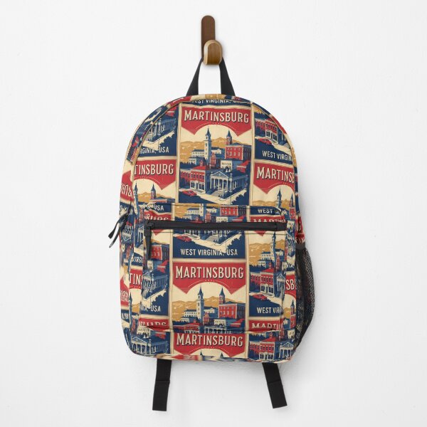 Item preview, Martinsburg West Virginia 1950s USA Vintage Travel Tourism designed and sold by TravelersGems.