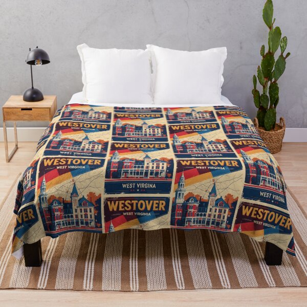 Item preview, Westover West Virginia 1950s USA Vintage Travel Tourism designed and sold by TravelersGems.
