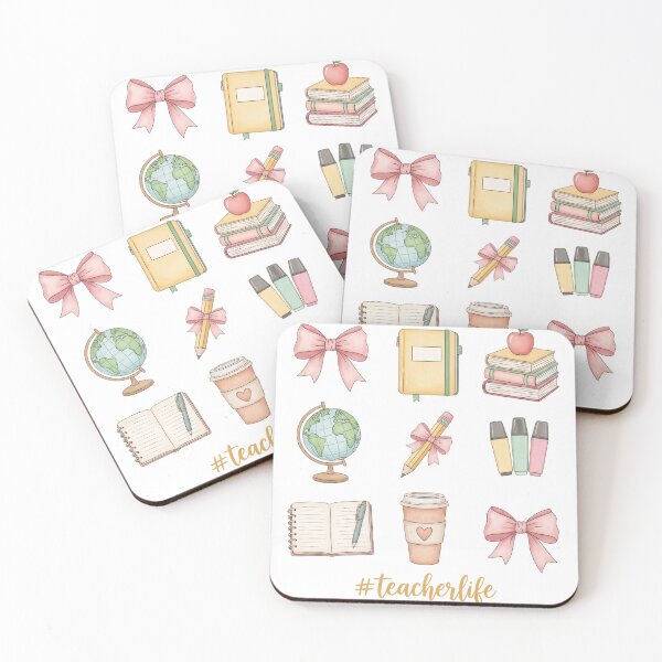 Item preview, Cute Pastel Teacherlife School Illustration designed and sold by jolieshop023.