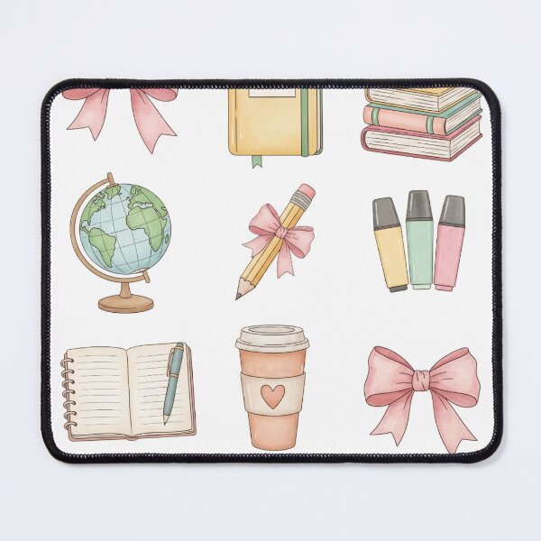 Item preview, Cute Pastel Teacherlife School Illustration designed and sold by jolieshop023.