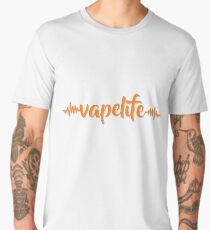 Vape Life Heartbeat - Vape Vaping Gift Shirt Tee Men's Premium T-Shirt
