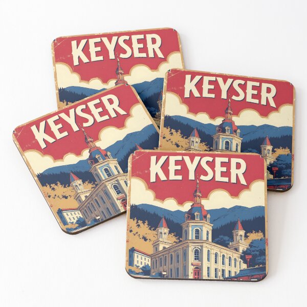 Item preview, Keyser West Virginia 1950s USA Vintage Travel Tourism designed and sold by TravelersGems.