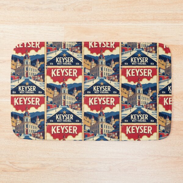 Item preview, Keyser West Virginia 1950s USA Vintage Travel Tourism designed and sold by TravelersGems.