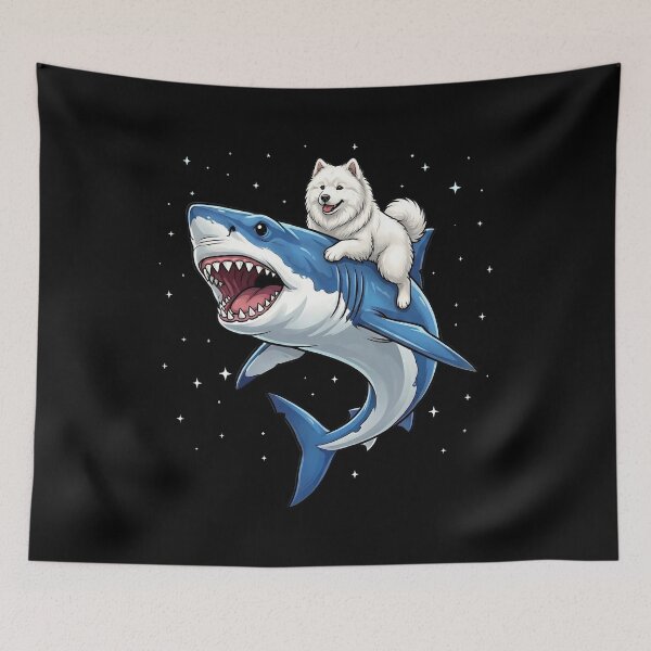 Item preview, Funny Samoyed Shark Dog Mom Dad Lover designed and sold by TerryConnells.