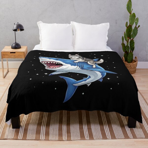 Item preview, Funny Siberian Husky Shark Dog Mom Dad Lover designed and sold by TerryConnells.