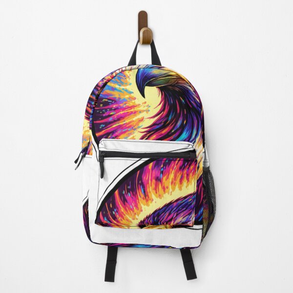 Item preview, Colorful Neon Falcon Sticker designed and sold by MiteiArt.