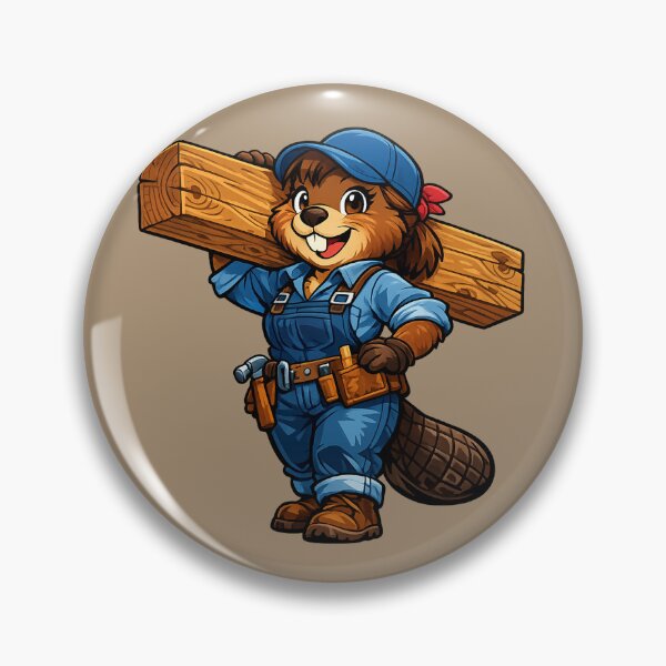 Item preview, Female Beaver Carpenter designed and sold by EverydayAnimals.