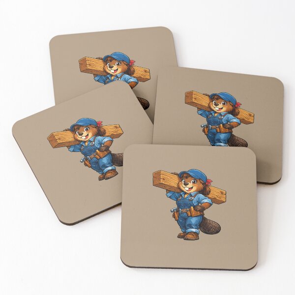 Item preview, Female Beaver Carpenter designed and sold by EverydayAnimals.