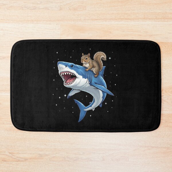 Item preview, Funny Squirrel Riding Shark Animal Lover designed and sold by TerryConnells.