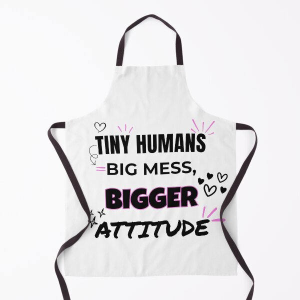 Item preview, Tiny Humans = Big Mess, Bigger Attitude | Funny Mom Life Quote designed and sold by lielie99.