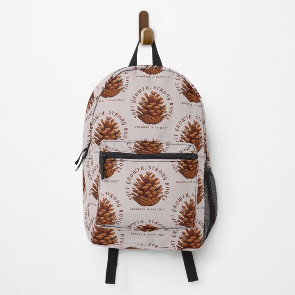 Item preview, Soft growth, Strong roots, Pinecone designed and sold by Flow Relaxing.