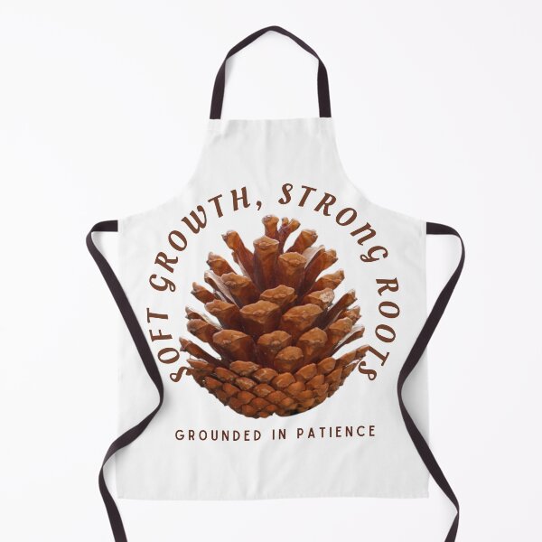 Item preview, Soft growth, Strong roots, Pinecone designed and sold by Flow Relaxing.