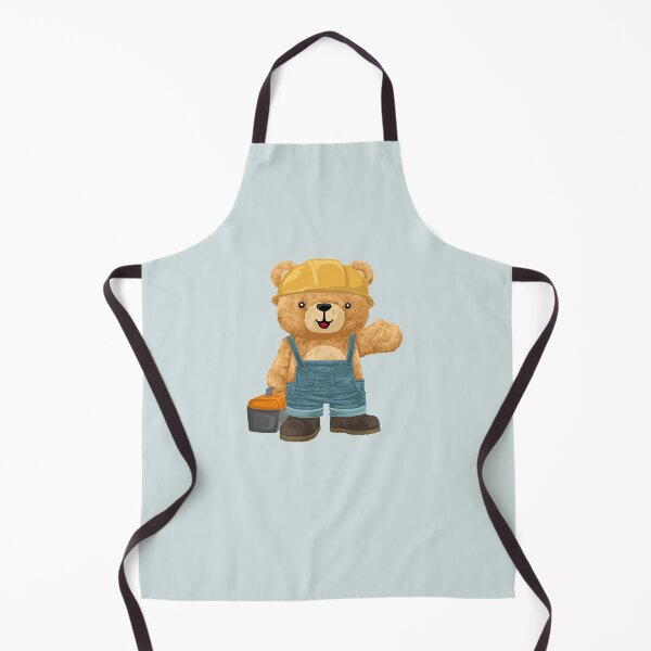 Item preview, Construction Worker Teddy Bear Cute Character designed and sold by Bhonard 21.