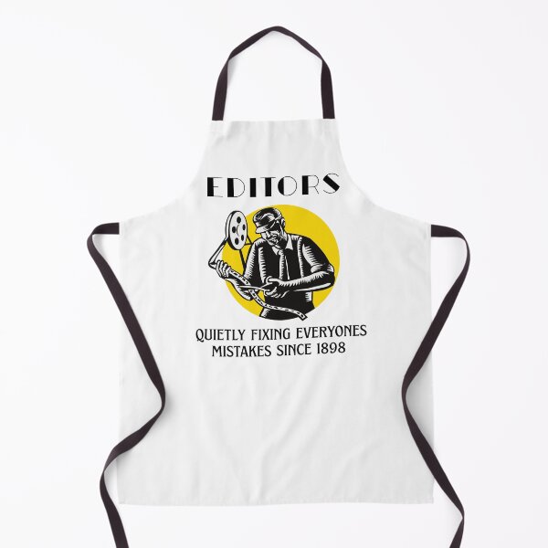 Item preview, Editors – Quietly Fixing Mistakes Since 1898 - post production design -black text designed and sold by jkleditor.
