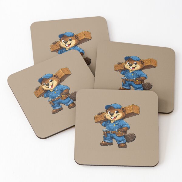 Item preview, Male Beaver Carpenter designed and sold by EverydayAnimals.