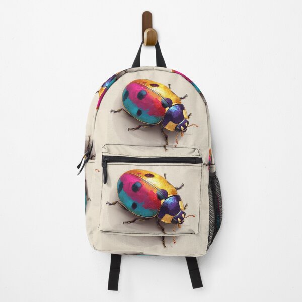 Item preview, Colorful Rainbow Ladybug – Cute Multicolor Ladybird Nature Art designed and sold by WordPlayStudio.