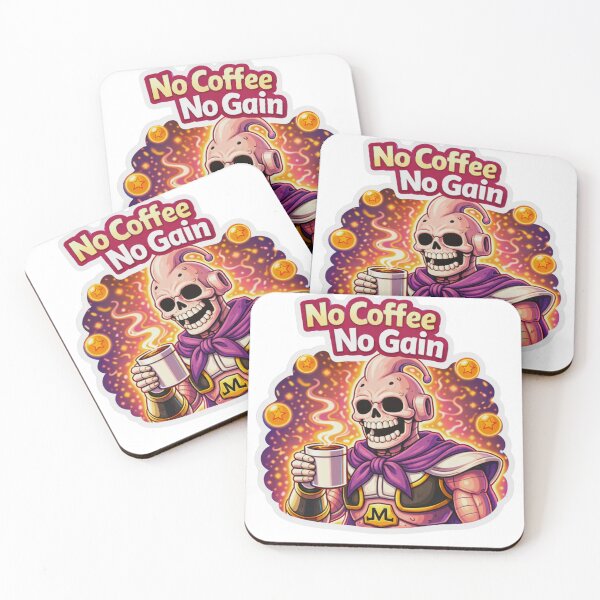 Item preview, Anime Pink Warrior Skeleton Coffee Sticker designed and sold by MiteiArt.