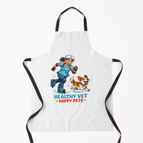 Item preview, Healthy Vet Happy Pets Roller Skating Shirt | Veterinary Fitness Lifestyle Collection Design designed and sold by Bettybee00.
