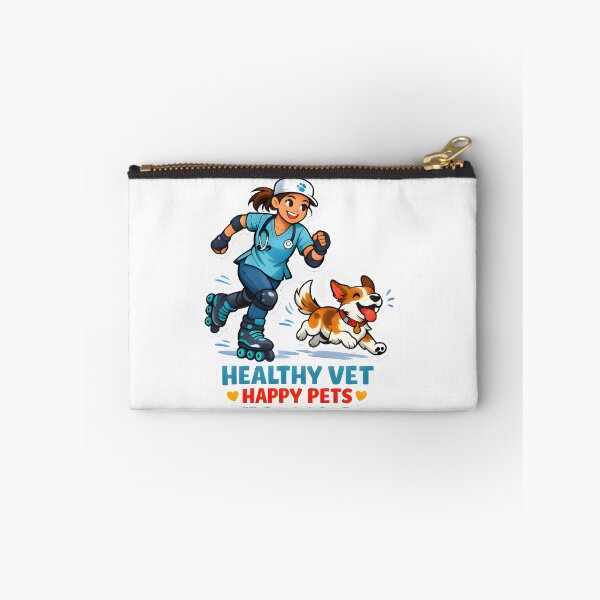 Artikelvorschau, Gesunder Tierarzt, glückliche Haustiere – Rollschuh-Shirt | Design der Veterinär-Fitness-Lifestyle-Kollektion entworfen und verkauft von Bettybee00.