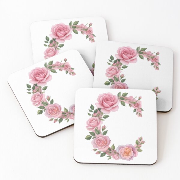 Item preview, Floral Letter C designed and sold by Avenelle.
