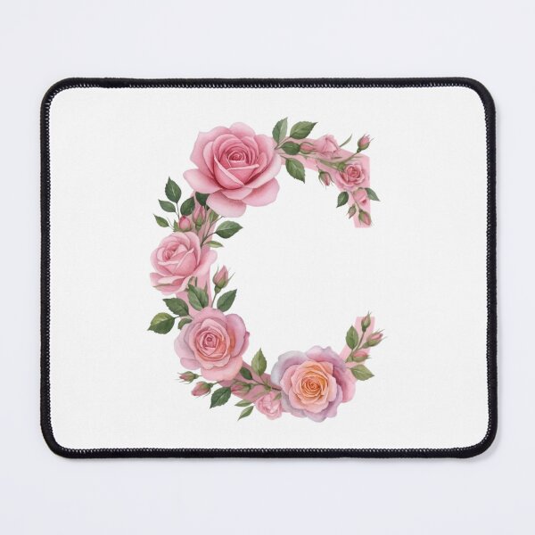 Item preview, Floral Letter C designed and sold by Avenelle.