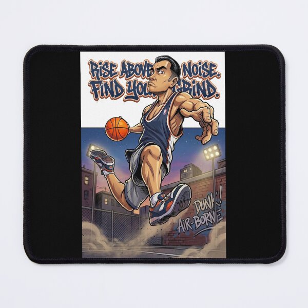 Item preview, Basketball Motivational Art: Rise Above The Noise (Streetball Style) designed and sold by KabronX.