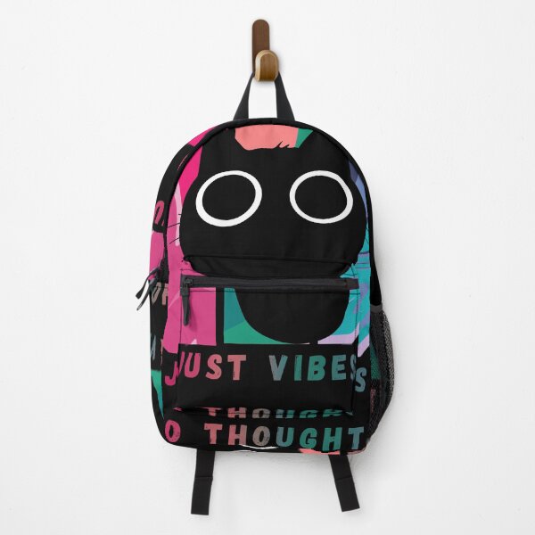 Item preview, No Thoughts Just Vibes Cat Design designed and sold by blackBubble1.
