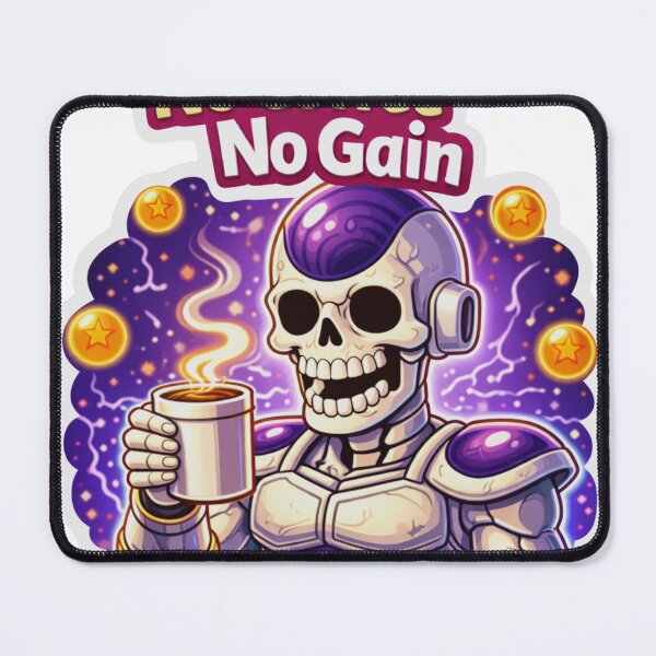 Item preview, Anime Villain Skeleton Coffee Sticker designed and sold by MiteiArt.