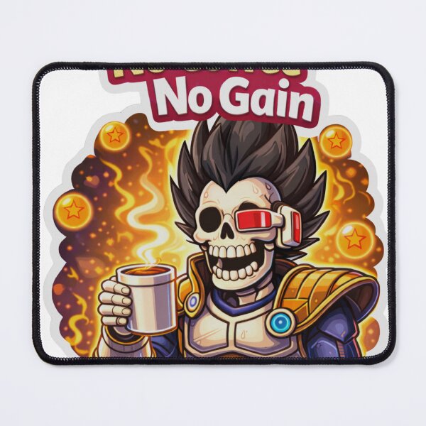 Item preview, Anime Warrior Skeleton Coffee Sticker designed and sold by MiteiArt.