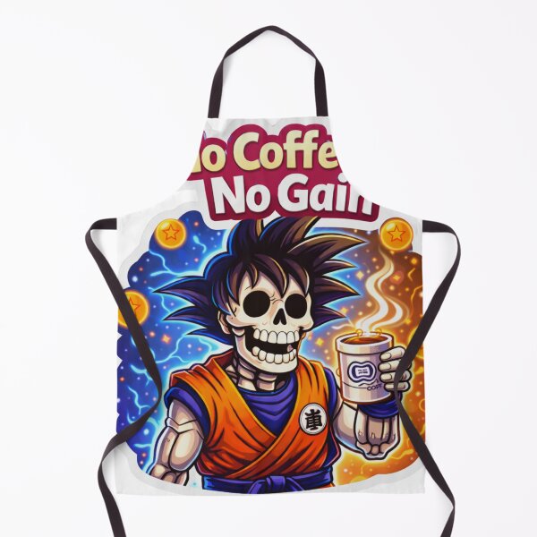 Item preview, Anime Skeleton Coffee Power Sticker designed and sold by MiteiArt.