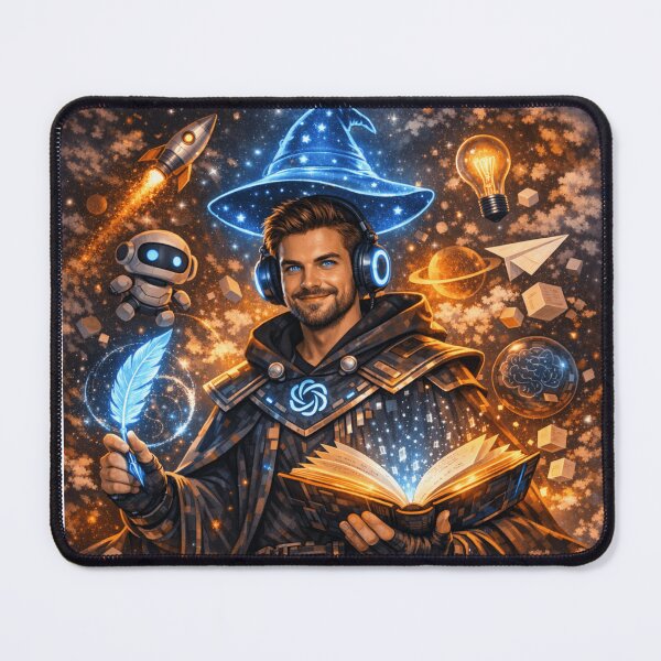 Item preview, AI WIZARD designed and sold by JI-PIXEL-PLACE.