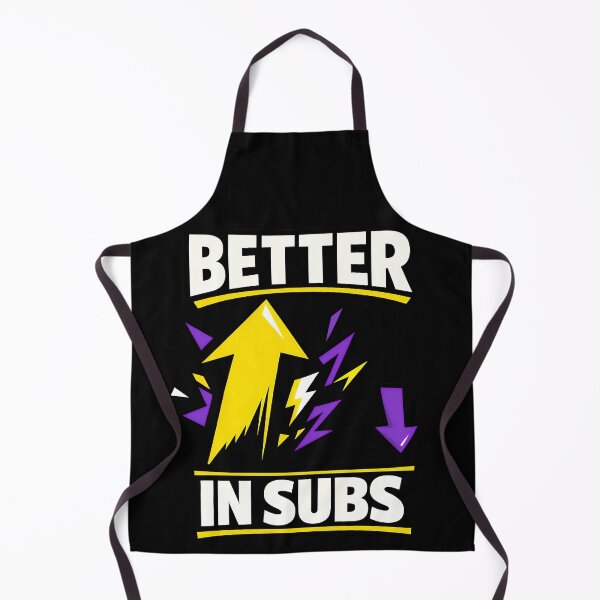 Item preview, Better In Subs Anime Fan Statement Design designed and sold by TeeTimeTreasure.