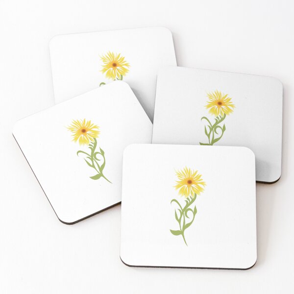 Item preview, cute yellow sunflower designed and sold by spiewolf.
