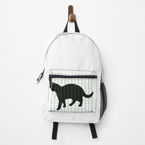 Item preview, Glitch in the Matrix Black Cat (matrix code) designed and sold by ChR-oman.