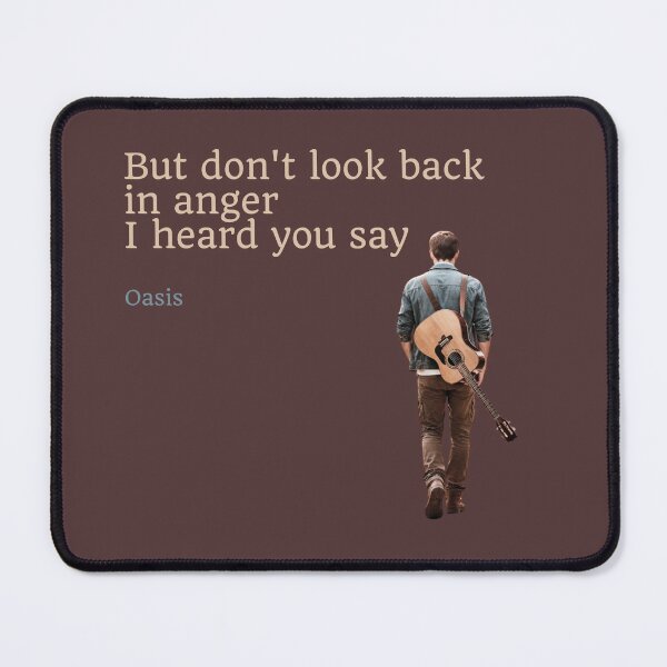 Item preview, Don't look back in anger Oasis fan art designed and sold by Etaipal.