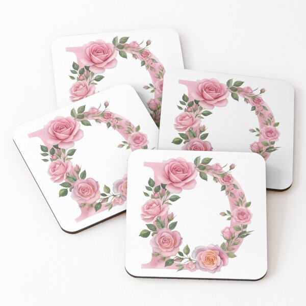 Item preview, Floral Letter D designed and sold by Avenelle.
