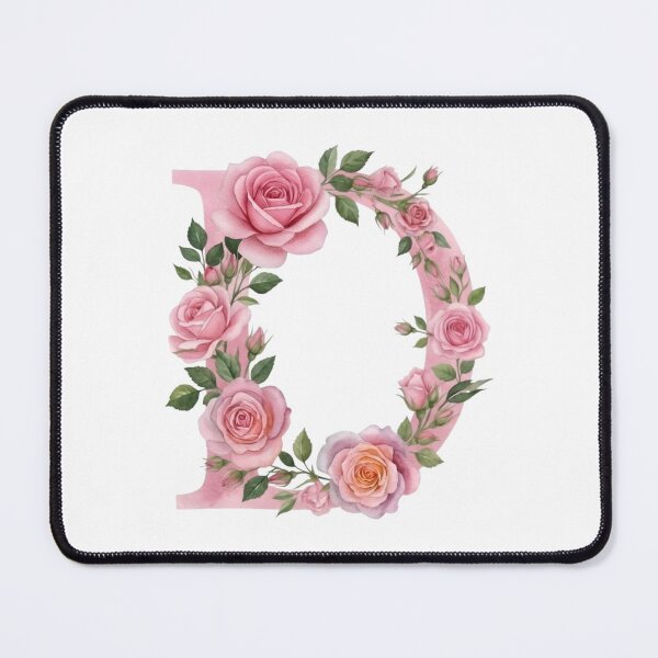 Item preview, Floral Letter D designed and sold by Avenelle.