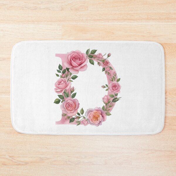 Item preview, Floral Letter D designed and sold by Avenelle.