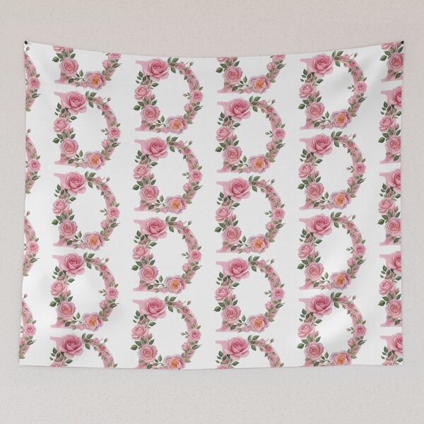 Item preview, Floral Letter D designed and sold by Avenelle.