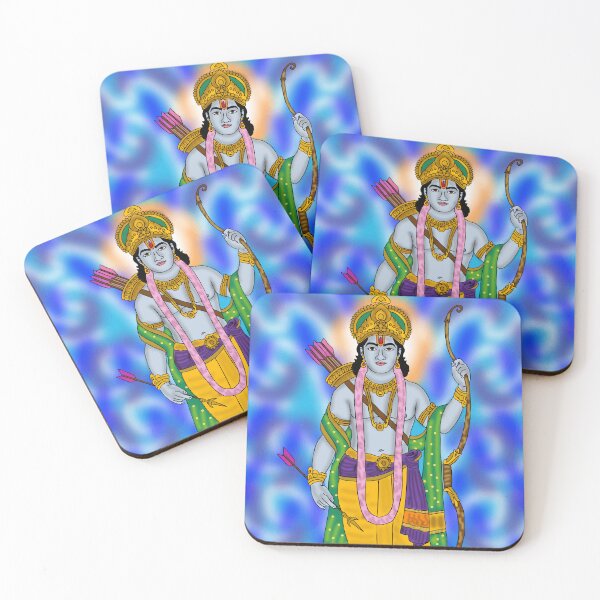 Item preview, Lord Rama Sacred Artwork – Epic Hindu Divine Illustration designed and sold by Harshit_Digital_Arts.