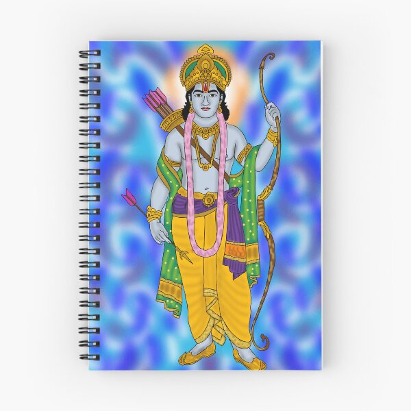 Item preview, Lord Rama Sacred Artwork – Epic Hindu Divine Illustration designed and sold by Harshit_Digital_Arts.