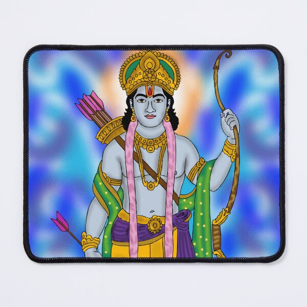 Item preview, Lord Rama Sacred Artwork – Epic Hindu Divine Illustration designed and sold by Harshit_Digital_Arts.