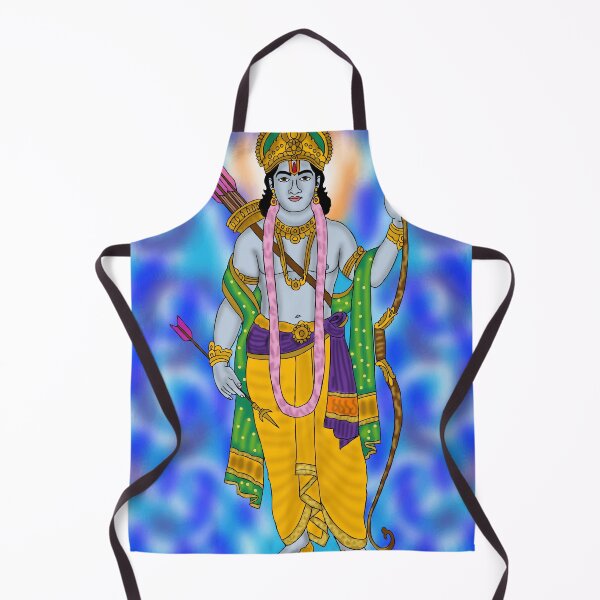 Item preview, Lord Rama Sacred Artwork – Epic Hindu Divine Illustration designed and sold by Harshit_Digital_Arts.