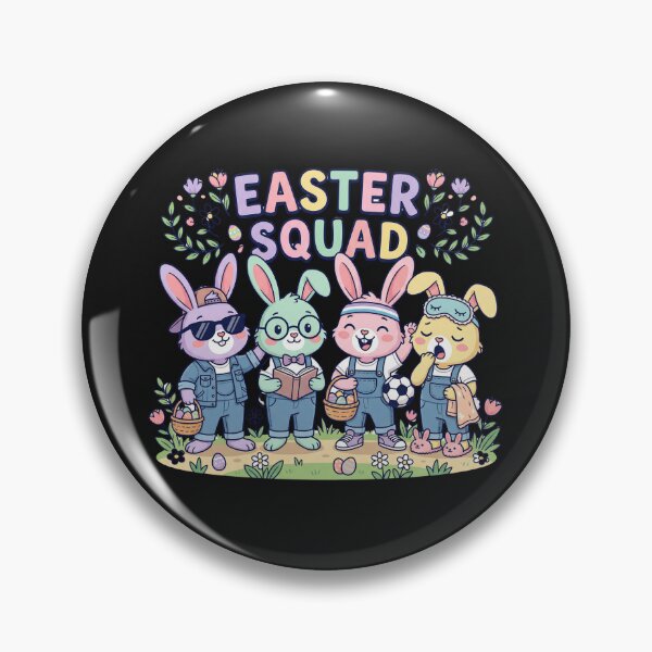 Item preview, Easter Squad T-Shirt | Funny Easter Bunny Family Matching Shirt | Easter Gift for Adults and Kids designed and sold by Egyptian king ⭐⭐⭐⭐⭐.