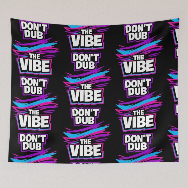 Item preview, Dont Dub The Vibe Anime Subtitles Fan Design designed and sold by TeeTimeTreasure.