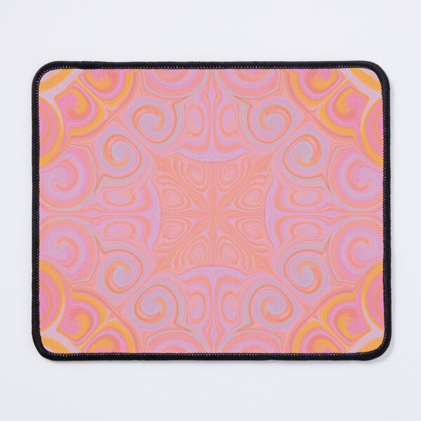Item preview, mandala art with pastel colors designed and sold by Feral Lines Studio .