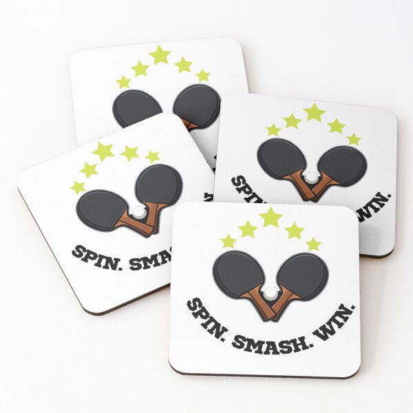 Item preview, Spin Smash Win | Funny Table Tennis Athlete & Coach Gift Tee designed and sold by OhMyPingCo.